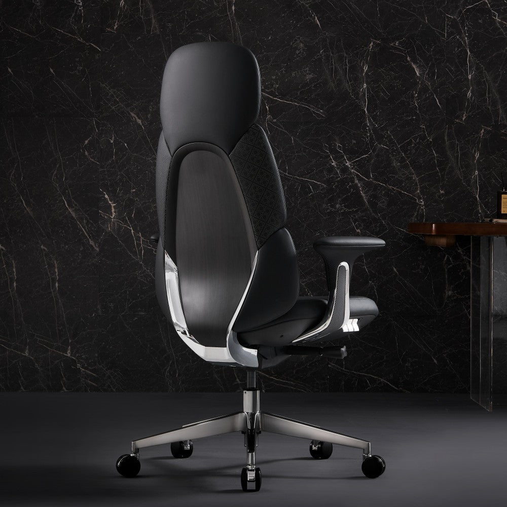 Nyla Chefsessel aus Leder für das Büro – Luviano