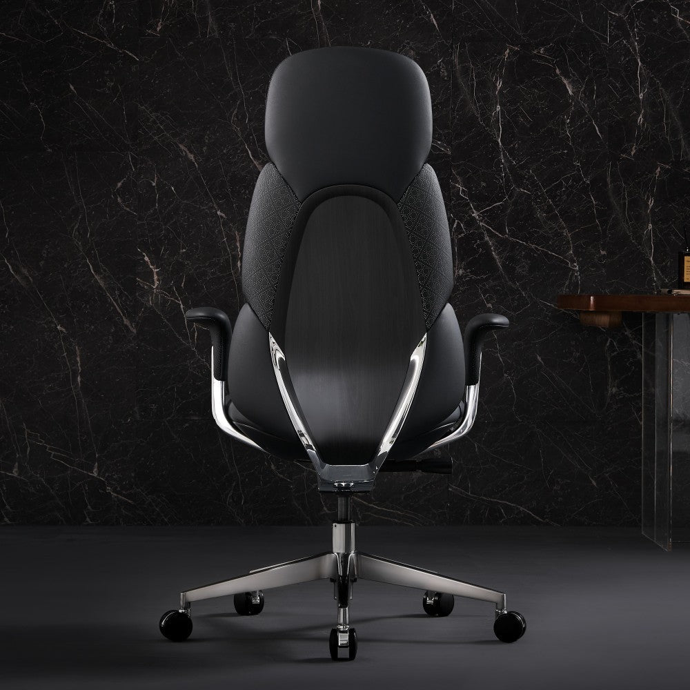 Nyla Chefsessel aus Leder für das Büro – Luviano
