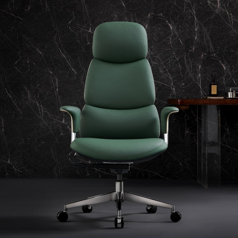 Nyla Chefsessel aus Leder für das Büro – Luviano