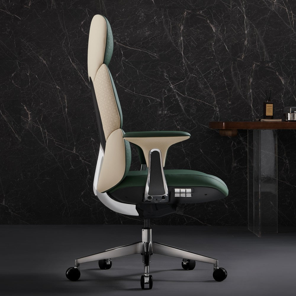 Nyla Chefsessel aus Leder für das Büro – Luviano