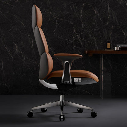 Nyla Chefsessel aus Leder für das Büro – Luviano