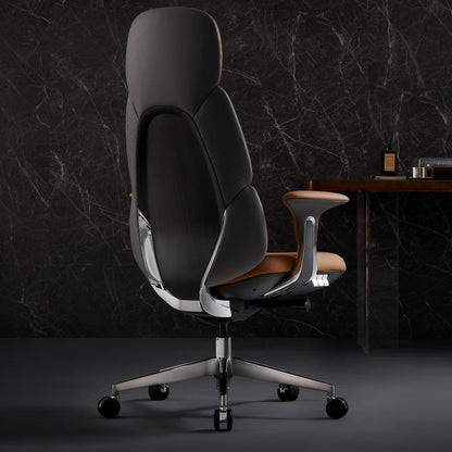 Nyla Chefsessel aus Leder für das Büro – Luviano