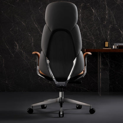 Nyla Chefsessel aus Leder für das Büro – Luviano