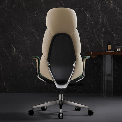 Nyla Chefsessel aus Leder für das Büro – Luviano