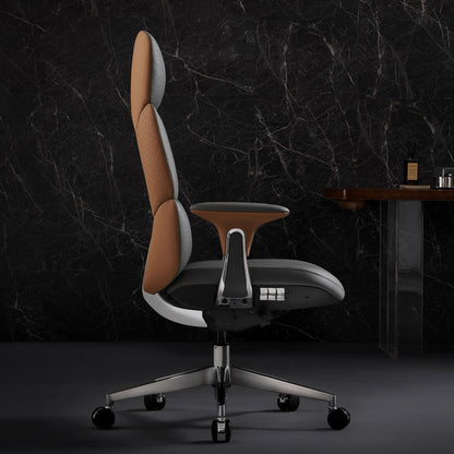 Nyla Chefsessel aus Leder für das Büro – Luviano