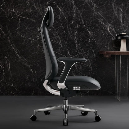 Neta Chefsessel aus Leder für das Büro – Luviano