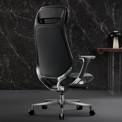 Neta Chefsessel aus Leder für das Büro – Luviano