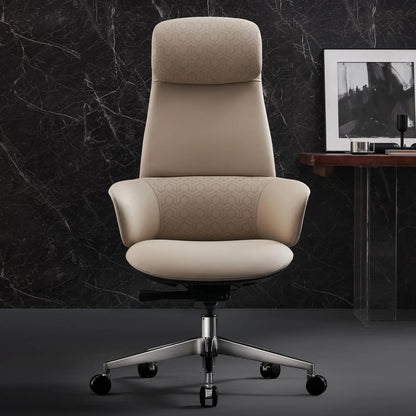 Norris Chefsessel aus Leder für das Büro – Luviano