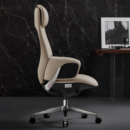Norris Chefsessel aus Leder für das Büro – Luviano