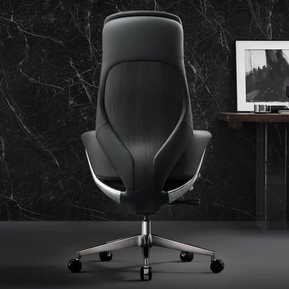 Norris Chefsessel aus Leder für das Büro – Luviano