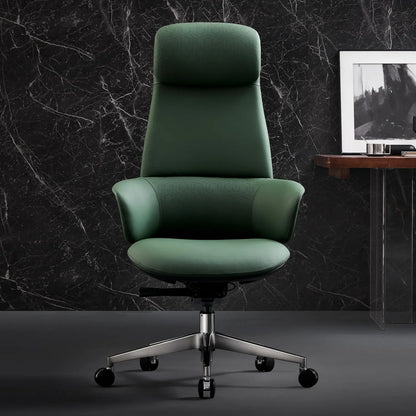 Norris Chefsessel aus Leder für das Büro – Luviano