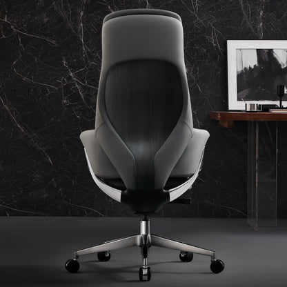Norris Chefsessel aus Leder für das Büro – Luviano