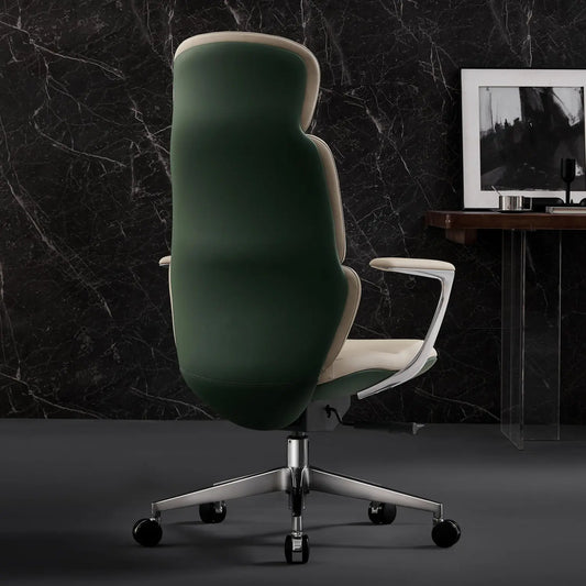 Nolan Chefsessel aus Leder für das Büro – Luviano
