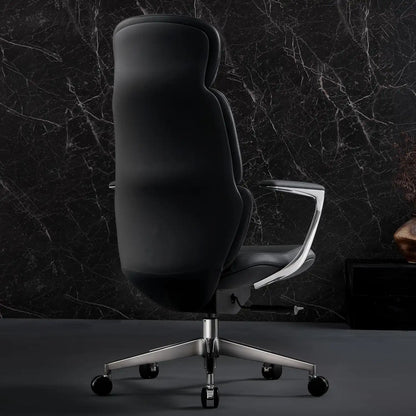 Nolan Chefsessel aus Leder für das Büro – Luviano