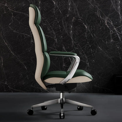 Nolan Chefsessel aus Leder für das Büro – Luviano