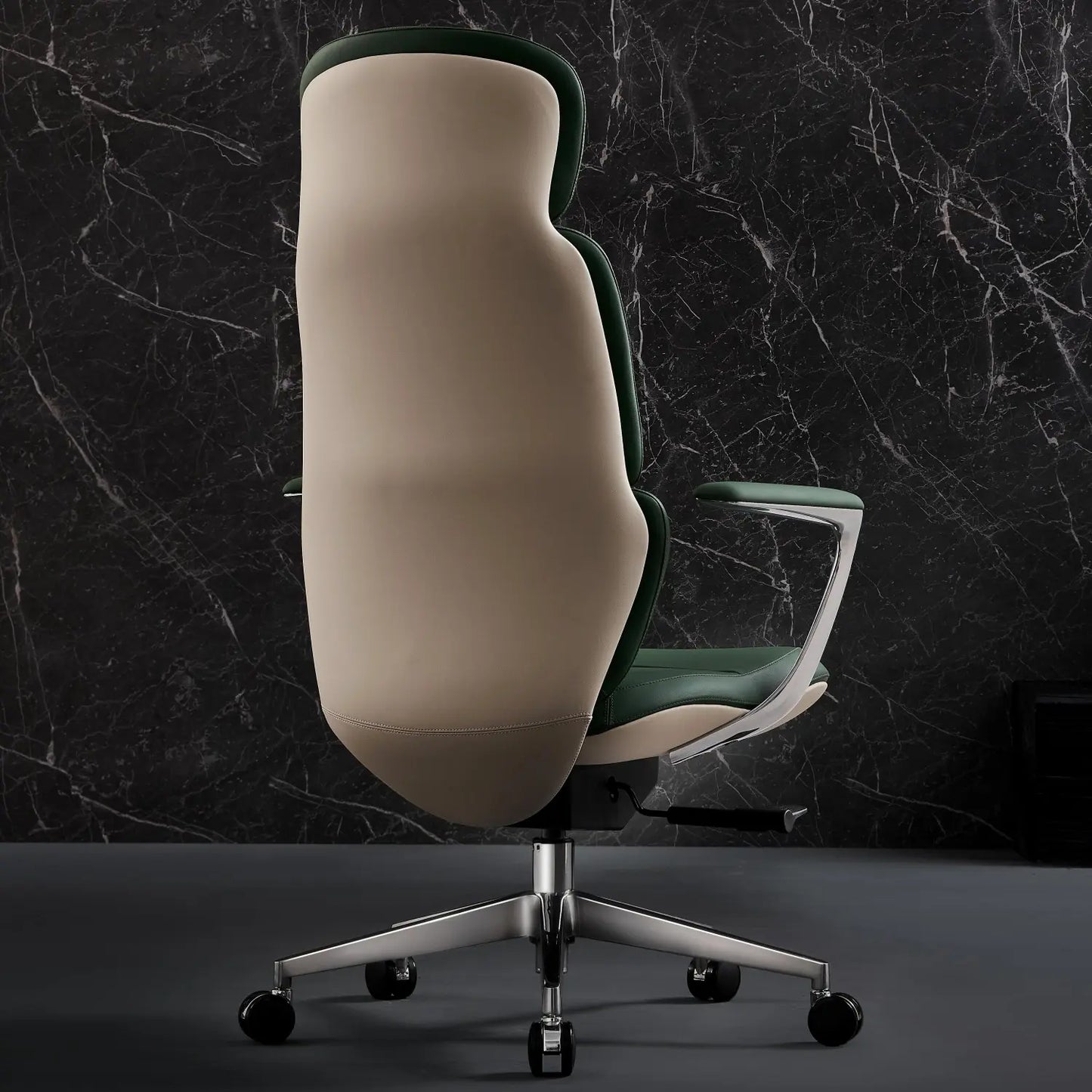 Nolan Chefsessel aus Leder für das Büro – Luviano